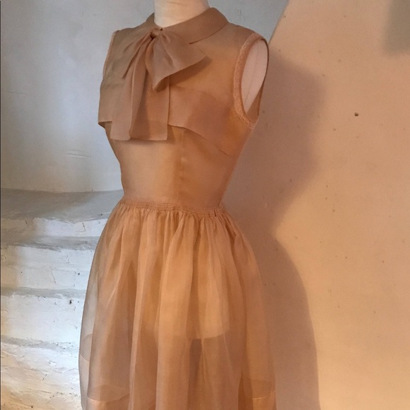 vintage silk dress